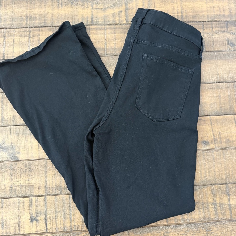 Black flare KUT pants size 8